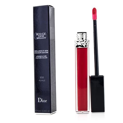 Dior Royale (858) Rouge Brilliant Lipgloss Product Info 